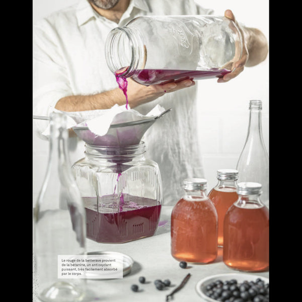 Révolution Kombucha extrait - photo jus de betteraves