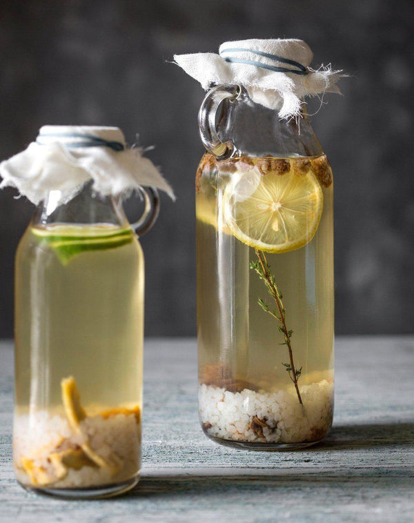 Kéfir de fruits en train de fermenter