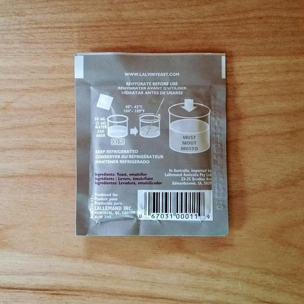 Sachet de levure Lallemand EC-1118