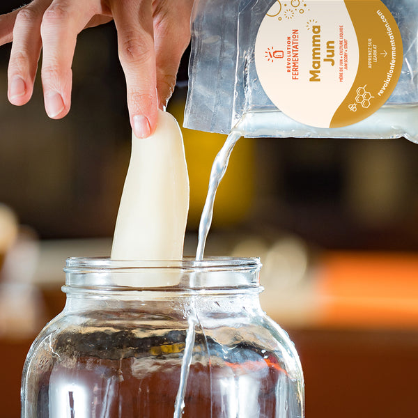 Faire du champagne de kombucha