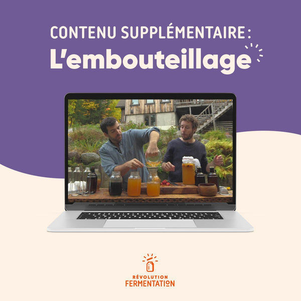 Cours en ligne Comment embouteiller son kombucha