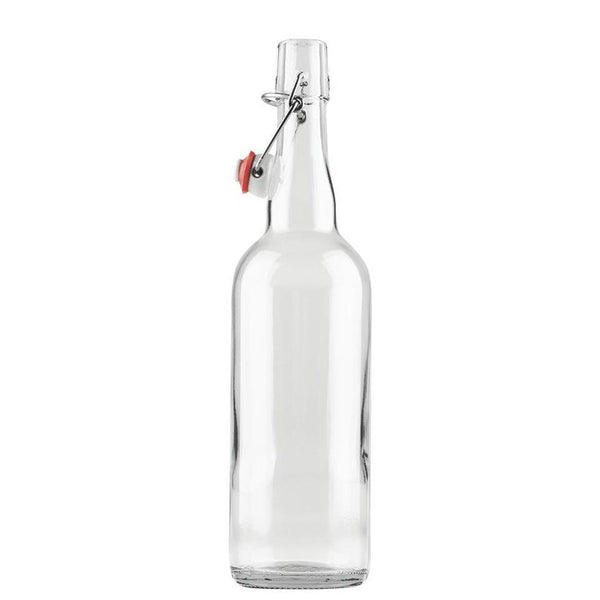 Bouteille en verre avec bouchon mécanique, 75 cl